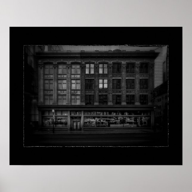 Poster Edifício Elgin Nº 1 com Borda (Frente)