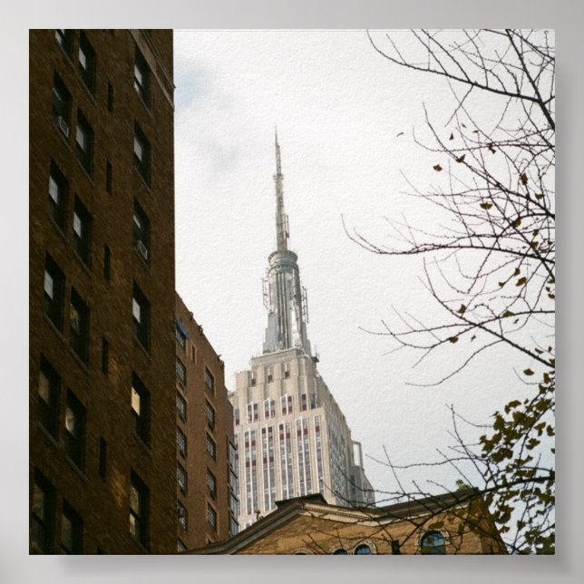 Pôster Edifício Empire State (Frente)