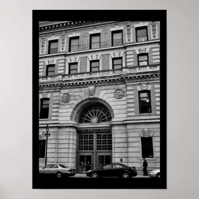 Pôster edifício Milwaukee (Frente)