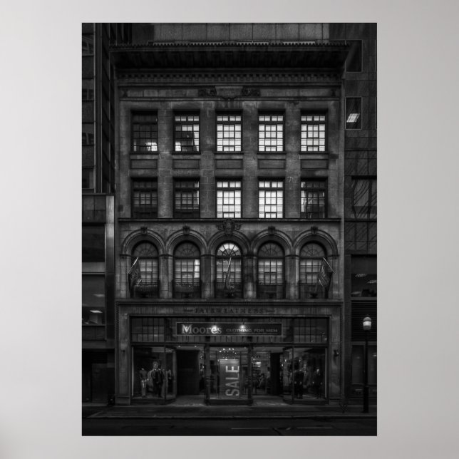 Poster Edifício Robert Fairweather Nº 1 (Frente)