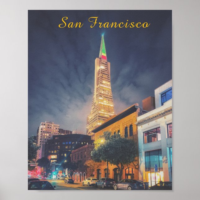 Poster Edifício TransAmerica (Frente)