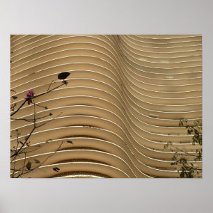Poster Edifício Wavy