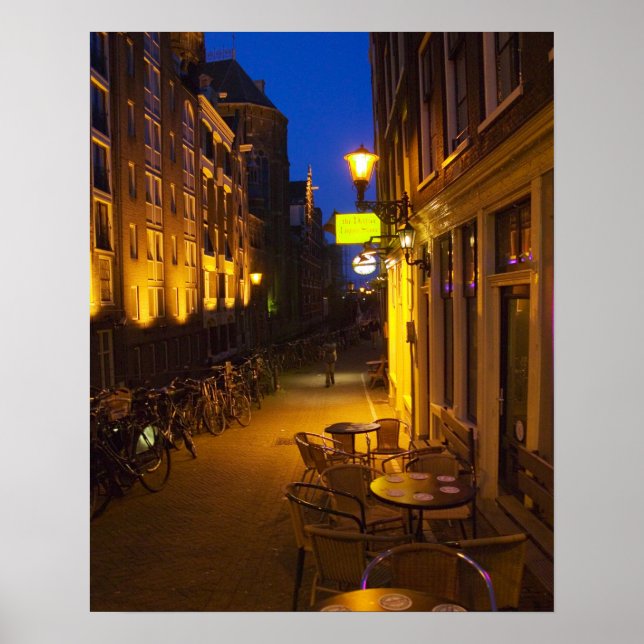 Pôster Edifícios com fachada do século XVII ou do século  (Frente)