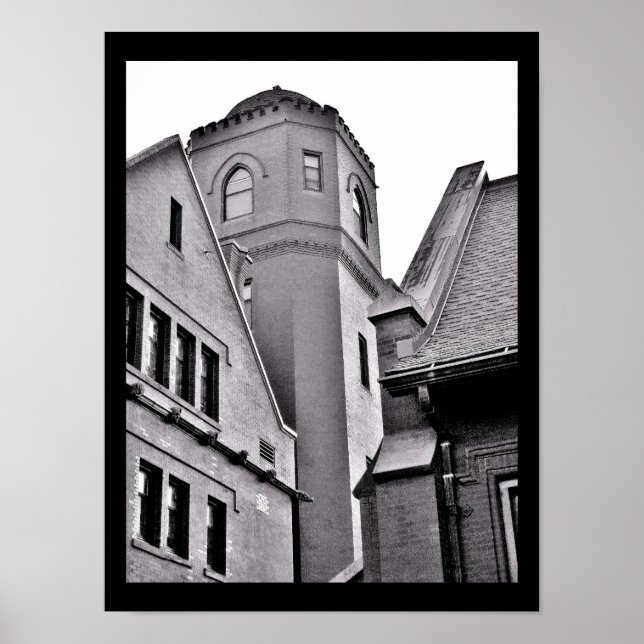 Poster Edifícios históricos (Frente)