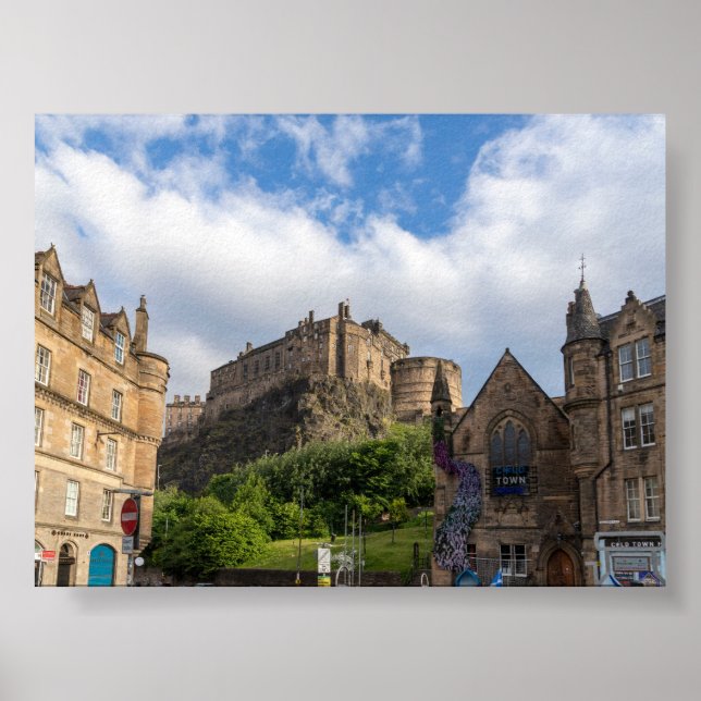 Poster Edimburgh castle (Frente)