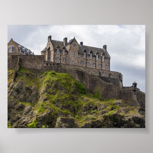 Poster Edimburgh castle (Frente)