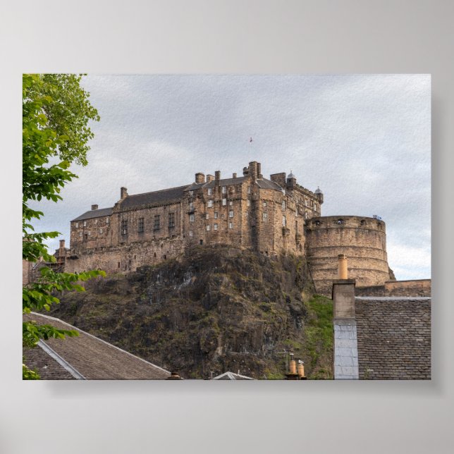 Poster Edimburgh castle (Frente)