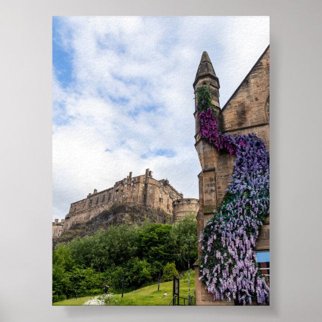 Poster Edimburgh castle (Frente)