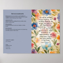 Editar, Transferir Boletim de Igreja