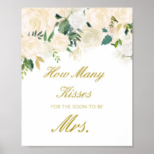 Poster Editável - Imagina quantos beijos para breve Sra. 