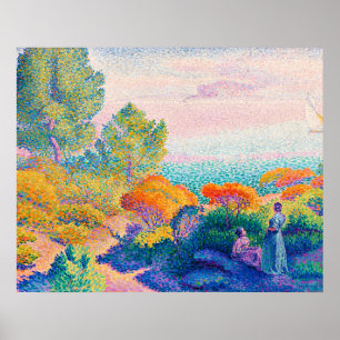 Poster Edmond Cross, Duas Mulheres à Beira-Mar,