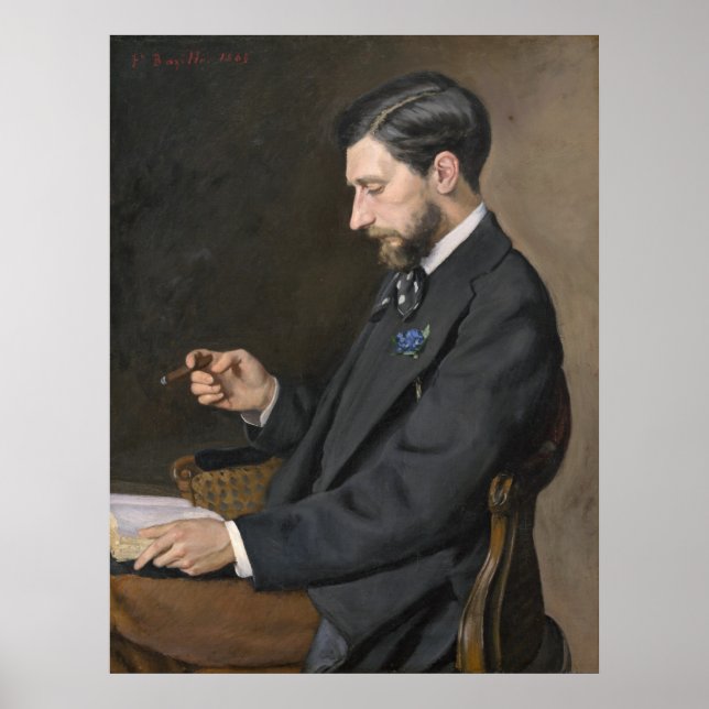 Poster Edmond Maître - Frédéric Bazille Fine Art (Frente)