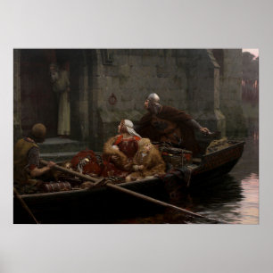 Poster Edmund Blair Leighton - Em Tempo de Perigo