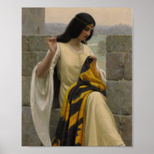 Poster Edmund Blair Leighton Seamstress