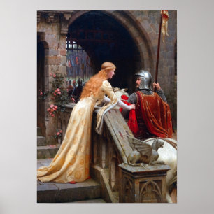 Poster Edmund Leighton Deus Speed