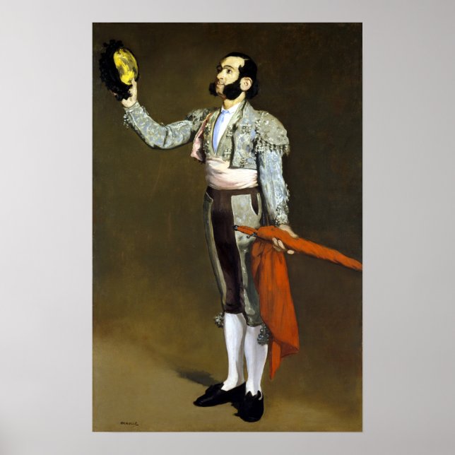 Poster Édouard Manet A Matador (Frente)