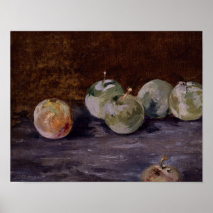 Poster Edouard Manet - Ameixas