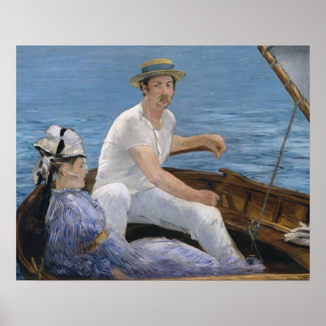 Poster Edouard Manet - Barco (Frente)