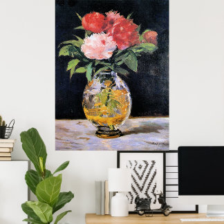 Poster Edouard Manet - Bouquet of Flowers,