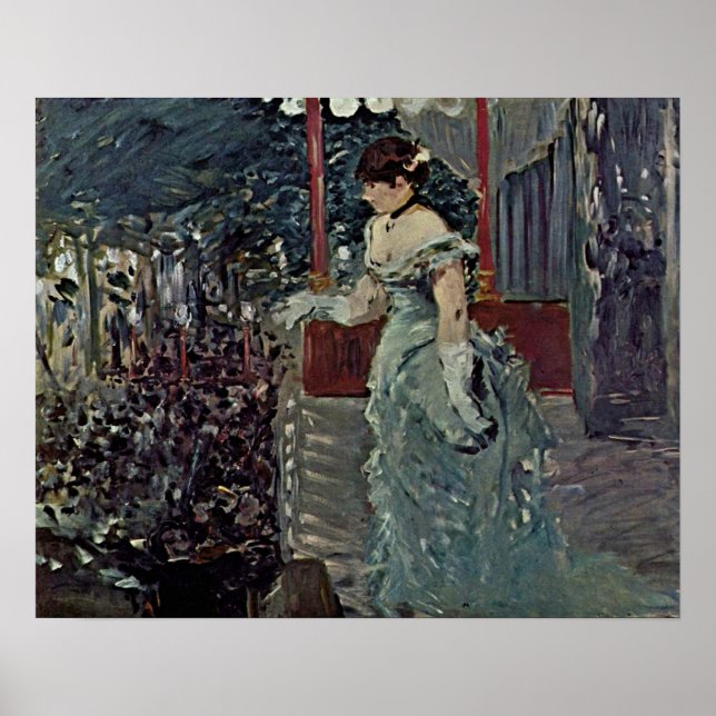 Pôster edouard Manet - Cafe-Concert (Frente)