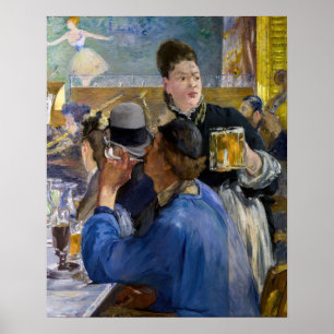 Poster Edouard Manet - Cantinho de um Cafe-Concert