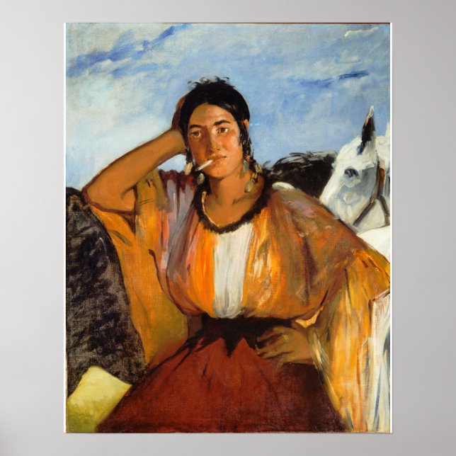 Poster Edouard Manet - Cigarro Com Cigarro (Frente)