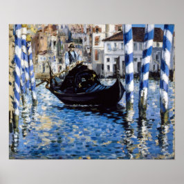 Poster Edouard Manet - Grande Canal, Veneza
