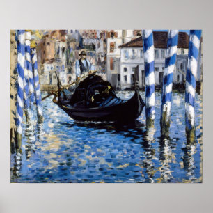 Poster Edouard Manet - Grande Canal, Veneza