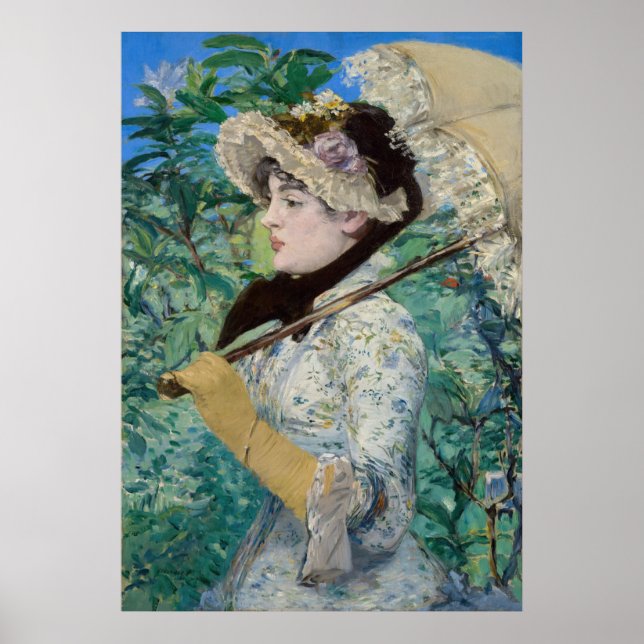 Poster Edouard Manet - Jeanne / Primavera (Frente)
