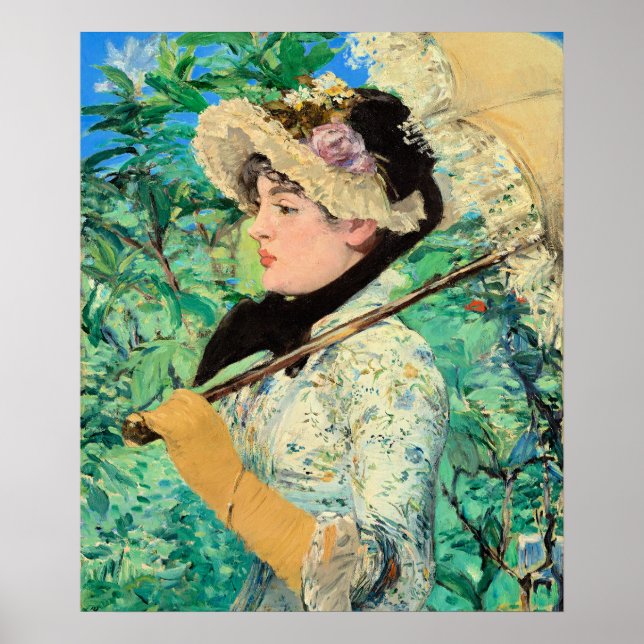 Poster Edouard Manet - Jeanne Spring (Frente)