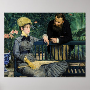 Poster Edouard Manet - No Conservatório