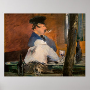 Poster Edouard Manet - O Bar, Le Bouchon