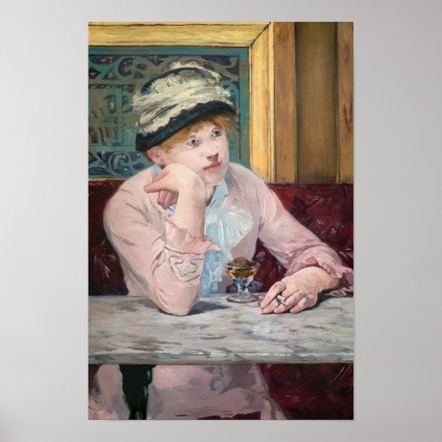 Poster Edouard Manet - Plum Brandy (Frente)