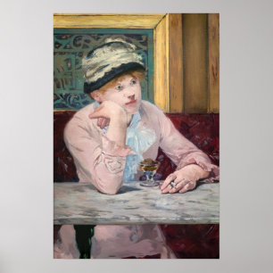 Poster Edouard Manet - Plum Brandy