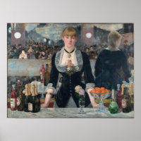 Edouard Manet - Um Bar Na Folies-Bergere