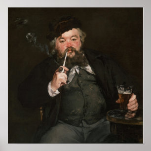 Poster Edouard Manet - Um Bom Copo de Cerveja / Le bon bo