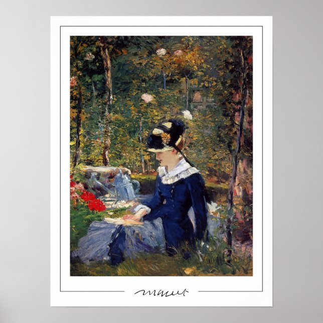 Poster Édouard Manet Zedign Cartaz de Arte #174 (Frente)