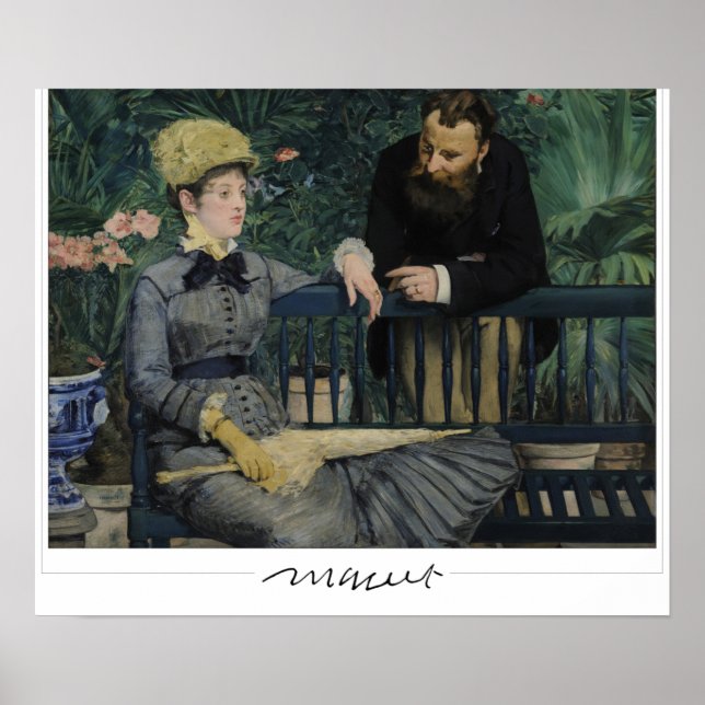 Poster Édouard Manet Zedign Cartaz de Arte #6 (Frente)