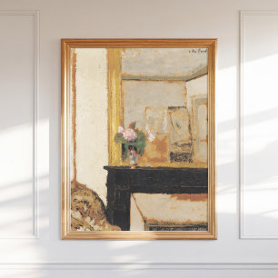 Poster Edouard Vuillard Vase das Flores em uma Boca-Cola