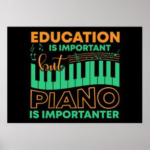 Poster Educação Musical E Piano