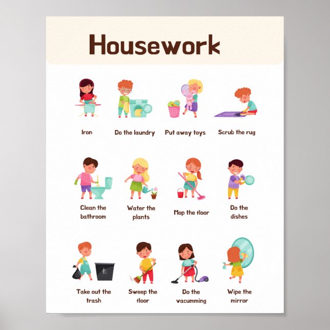 Poster Educação na Escola de Doméstica (Frente)
