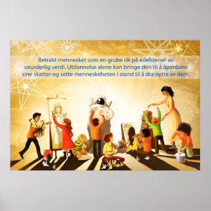 Pôster Educação (norueguesa)