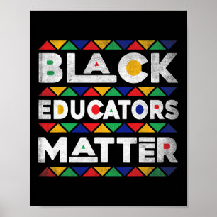Poster Educadores Pretos Problema com Melanin African Tea