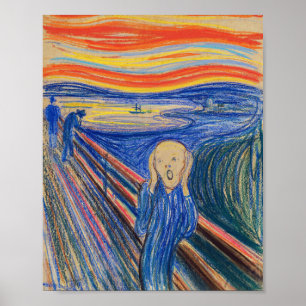 Poster Edvard Munch - O Gritar 1895