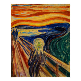 Pôster Edvard Munch - O Gritar 1910