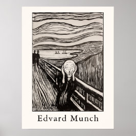 Poster Edvard Munch – O Grito (1895)
