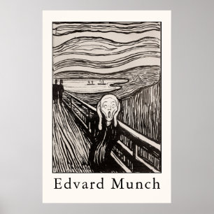 Poster Edvard Munch – O Grito (1895)