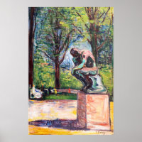 Edvard Munch - O Pensador de Rodin