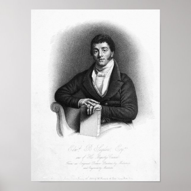 Pôster Edward Buttenshaw Sugden, 1rua de Rua. (Frente)