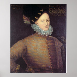 Poster Edward de Vere, 17º Conde de Oxford